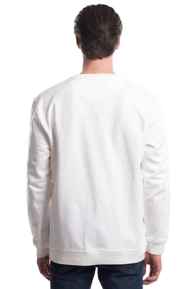 GAZZARRINI Sweatshirt Size XL Coated Logo Front Long Sleeve Crew Neck gallery photo number 4