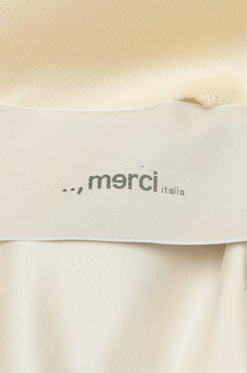 ..,MERCI Tunic Dress Size IT 44 / M Grosgrain Trim Short Sleeve Made in Italy gallery photo number 6