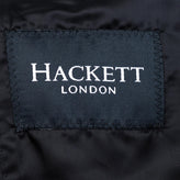HACKETT Tuxedo Blazer Jacket Size 42R / 52R / L Geometric Shawl Collar RRP €425 gallery photo number 9