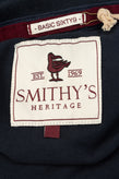 SMITHY'S Polo Shirt Size M Split Hem Short Sleeve Spread Collar Embroidered gallery photo number 6