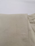 19.70 NINETEEN SEVENTY Trousers Size 46 / XL Stretch Ivory Logo Detail Zip Fly gallery photo number 9