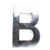 SELETTI METALVETICA Oversized Aluminium Letter B Silver Wall Mounted gallery photo number 2