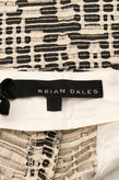 RRP €195 BRIAN DALES Jacquard Culottes Trousers Size IT 40 / XS Turn-Up gallery photo number 6