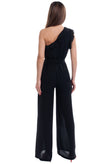 TWENTY EASY By KAOS Jumpsuit Size IT 42 S Ruffle Trim Shoulder Made in Italy gallery photo number 4