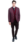 RRP€575 HACKETT Linen Blazer Jacket Size 40R 50R M Glen Check Notch Lapel Collar gallery photo number 2