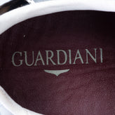 RRP €170 ALBERTO GUARDIANI Leather Sneakers EU 38 UK 5 US 7.5 Metallic Effect gallery photo number 8