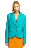 RRP €265 ARMANI JEANS Blazer Jacket Size 46 / XL Garment Dye Peak Lapel Collar gallery photo number 2