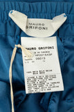 MAURO GRIFONI Silk Satin Shorts Size IT 40 / XS Patterned Trim Elasticated Waist gallery photo number 6