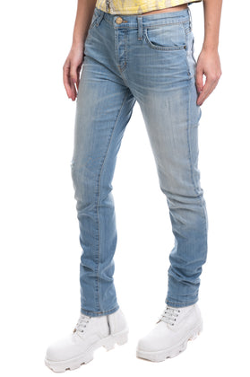 RRP€125 CURRENT/ELLIOTT Jeans Size 27 Stretch Ripped Style Worn Look Made in USA gallery photo number 3