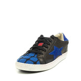 FAKE By ISHIKAWA Leather Sneakers EU 32 UK 13 US 1 Star Patch Made in Italy gallery photo number 1