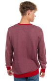 RRP €105 GIOFERRARI Jumper Size 56 / 3XL Thin Knit Patterned Long Sleeve V-Neck gallery photo number 4