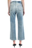 RRP €210 BLUE DE BLEU Jeans Size 29 Ripped Flare Leg Cropped Made in Italy gallery photo number 4