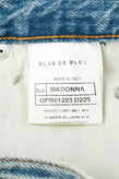 RRP €210 BLUE DE BLEU Jeans Size 29 Ripped Flare Leg Cropped Made in Italy gallery photo number 8