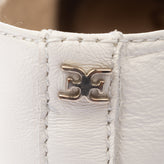 SAM EDELMAN Leather Espadrille Shoes Size 38 UK 6 US 8 Logo Stud Slip On Cap Toe gallery photo number 8