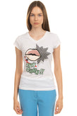 RRP €165 ICEBERG T-Shirt Top Size 38 / XS Sequins Embellished & Printed Front gallery photo number 3