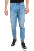 SCOTCH & SODA AMSTERDAM BLAUW Jeans W27 L32 Distressed Faded Button Fly gallery photo number 1