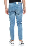 SCOTCH & SODA AMSTERDAM BLAUW Jeans W27 L32 Distressed Faded Button Fly gallery photo number 4