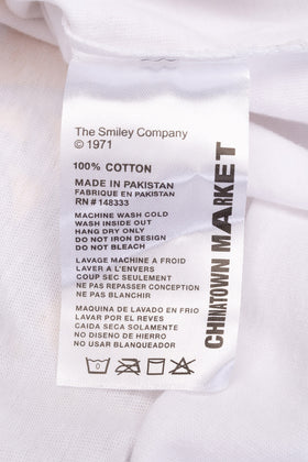 CHINATOWN MARKET T-Shirt Top Size S Printed Smiley Glass Short Sleeve Crew Neck gallery photo number 7