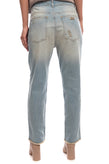 RRP€220 MET IN JEANS Stretch Jeans Size 27 Ripped Faded Worn Look Patched Inside gallery photo number 4