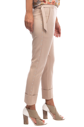 RRP€150 ANNARITA N TWENTY 4H Tailored Trousers Size 42 S Cropped Made in Italy gallery photo number 3