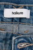 RRP €125 HAIKURE Jeans W26 L32 Stretch Busted Knees Faded Bootcut Made in Italy gallery photo number 6