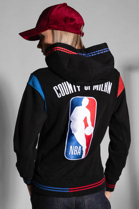 RRP €315 MARCELO BURLON COUNTY OF MILAN x NBA Hoodie Size S Made in Portugal gallery photo number 6