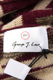 GEORGE J. LOVE Knitted Gilet Size-S Alpaca & Wool Blend Open Front Made in Italy gallery photo number 6