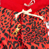 HAPPINESS Sweat Trousers Size 1-2Y Leopard Pattern Cuffed Made in Italy gallery photo number 4