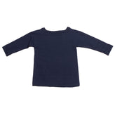 PATRIZIA PEPE Sweatshirt Size 4Y Coated Metallic Front Raw Edges Turn-Up Cuffs gallery photo number 2