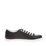 RRP €220 CERRUTI 1881 Leather Sneakers Size 40 UK 6.5 US 7 Low Top Lace Up Logo gallery photo number 5