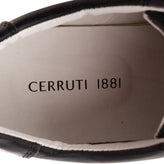 RRP €220 CERRUTI 1881 Leather Sneakers Size 40 UK 6.5 US 7 Low Top Lace Up Logo gallery photo number 8