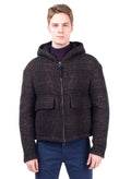 RRP €510 CERRUTI 1881 Light Boucle Short Coat Size 50 / L Mohair & Wool Blend gallery photo number 4