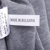 IL GUFO Polo Shirt Size 6M Melange Embroidered Logo Split Hem Spread Collar gallery photo number 8