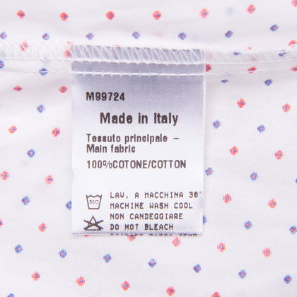 ALETTA Shirt Size 6M / 68CM Geometric Pattern Regular Collar Made in Italy gallery photo number 6