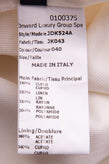 RRP €1320 JIL SANDER NAVY Belted Trench Coat Size DE 36 / M Linen Blend Button gallery photo number 8