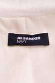RRP €1320 JIL SANDER NAVY Belted Trench Coat Size DE 36 / M Linen Blend Button gallery photo number 7