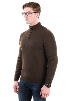 RRP €120 HACKETT Wool Jumper Size XL Contrast Elbow Patches Thin Knit Logo gallery photo number 4