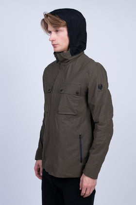 BELSTAFF SLIPSTREAM Field Jacket US-UK38 IT48 M RRP€550 Taped Seams Double Cuffs gallery photo number 4