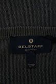 RRP€160 BELSTAFF Jumper US-UK40 IT50 L Pigment Dye Thin Knit Textured Logo Patch gallery photo number 7
