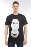 RRP €245 IH NOM UH NIT T-Shirt Top Size L Gold Face Print Made in Italy gallery photo number 5