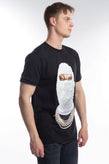 RRP €245 IH NOM UH NIT T-Shirt Top Size L Gold Face Print Made in Italy gallery photo number 6