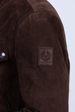 BELSTAFF DENESMERE Suede Leather Jacket US-UK38 IT48 M RRP€1195 Waxed Worn Look gallery photo number 6