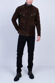BELSTAFF DENESMERE Suede Leather Jacket US-UK38 IT48 M RRP€1195 Waxed Worn Look gallery photo number 1