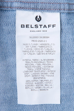 BELSTAFF SOMERFORD Denim Western Shirt US-UK38 IT48 M RRP€175 Faded Effect gallery photo number 9