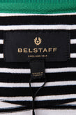 BELSTAFF T-Shirt Top US-UK38 IT48 M Striped Chest Pocket Slit Sides Crew Neck gallery photo number 7