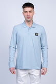BELSTAFF ESSENTIALS Polo Shirt US-UK40 IT50 L Split Hem Spread Collar gallery photo number 3