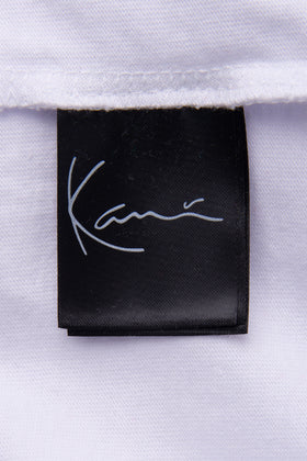 KARL KANI T-Shirt Top Size M Embroidered Logo Colour Block Short Sleeve gallery photo number 7