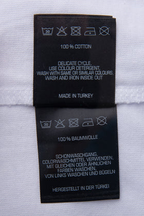 KARL KANI T-Shirt Top Size M Embroidered Logo Colour Block Short Sleeve gallery photo number 9
