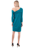 RRP €1205 ALBERTA FERRETTI Shift Dress Size 40 / S Mesh Lined One Shoulder gallery photo number 5