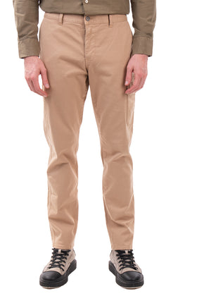 8 Cargo Style Trousers Size IT 50 Stretch Garment Dye Zip Fly Made in Italy gallery photo number 3
